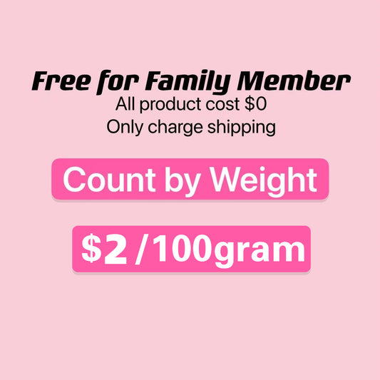 【$2/100gram】Count by weight, only charge shipping